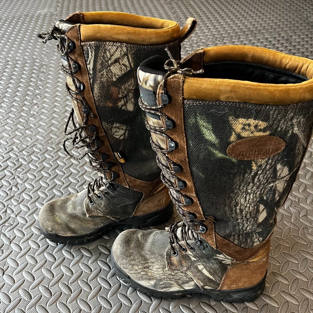 RedHead Camouflage Lace Up Boots